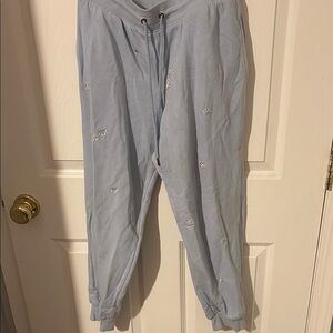 Light Blue Jogger Pants